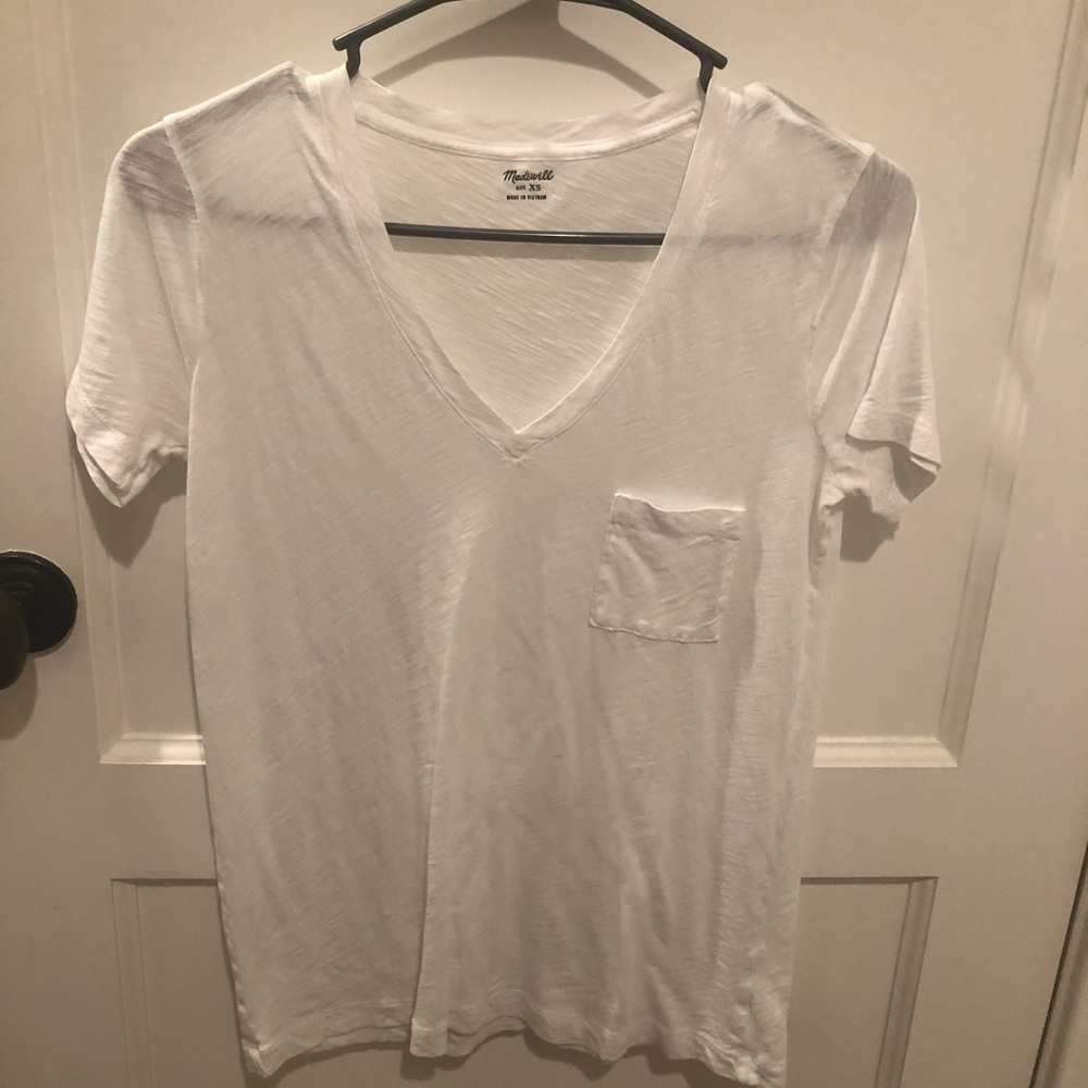 Madewell V neck shirt